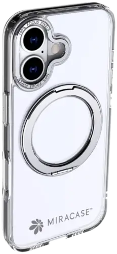 חיפוי לסמארטפון MIRARING שקוף iPhone 17 Miracase