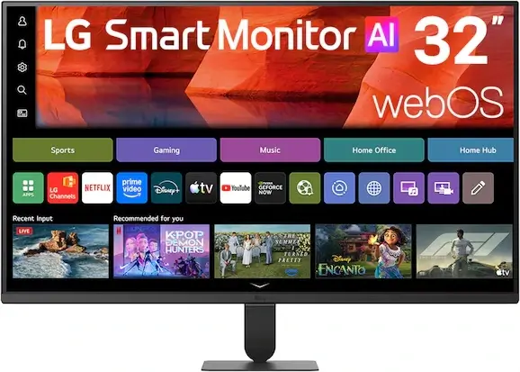 מסך מחשב 32" Smart AI 32U501SB-B LG