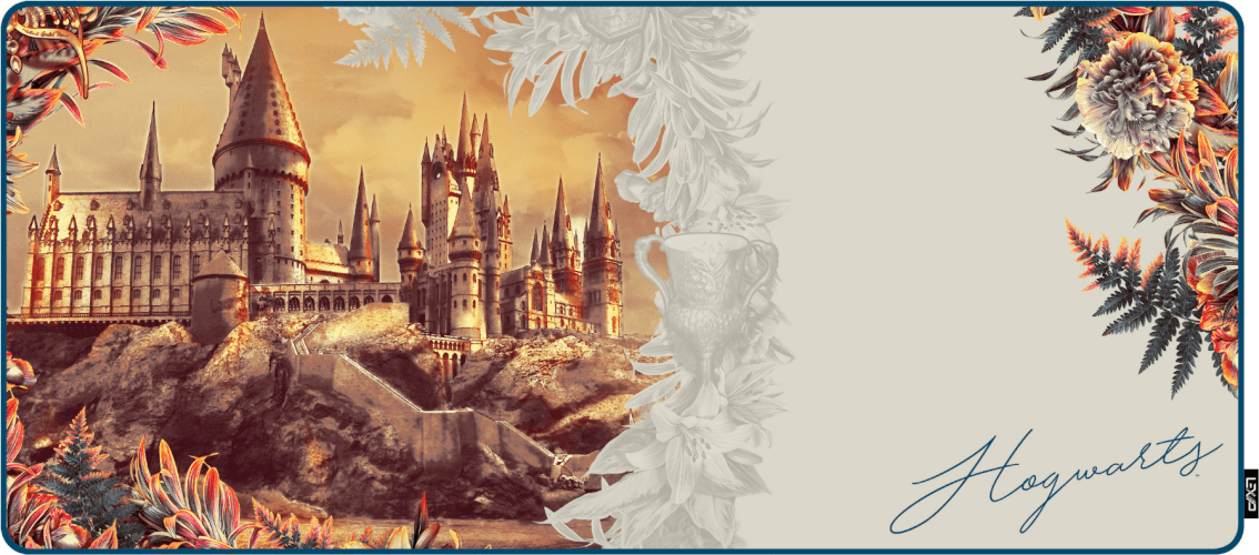 פד לעכבר Harry Potter Floral LEXIP