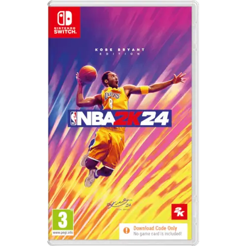 NBA 2K24 Kobe Bryant Edition Code in Box Nintendo Switch