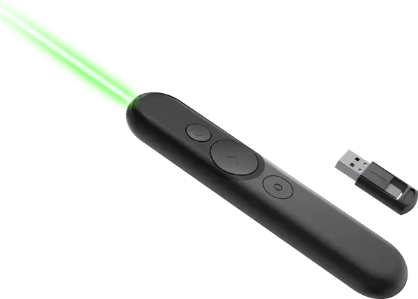 שלט מצגות לייזר Laser Rechargeable Presentation Remote Lenovo