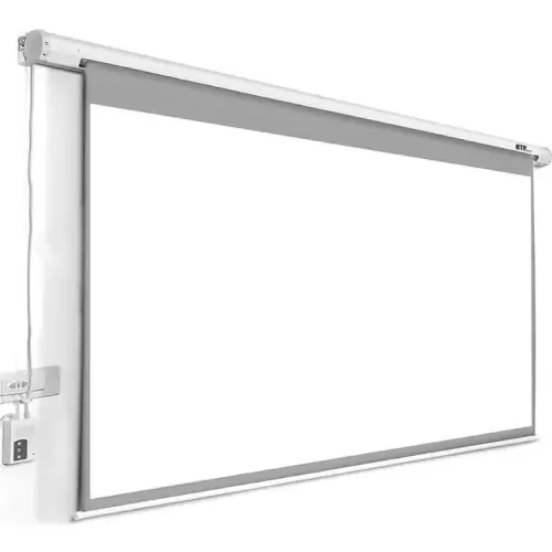 מסך גלילה חשמלי למקרן EMS-30011 HTP