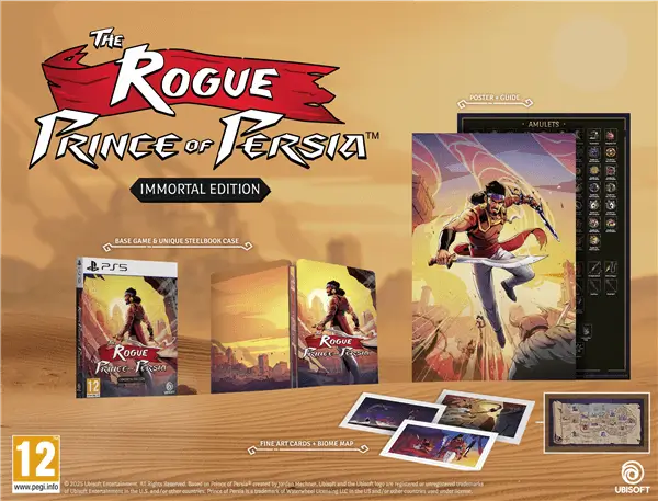 The Rogue Prince of Persia Immortal Edition עבור PlayStation 5 Playstation - PS5