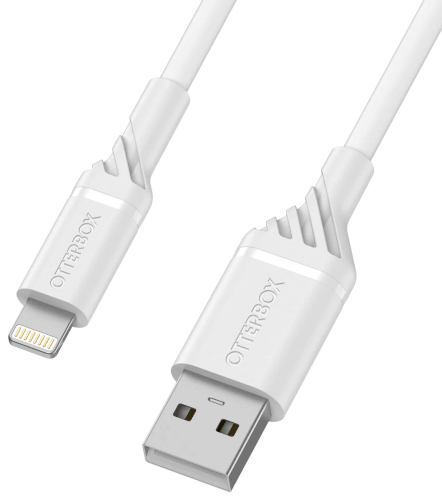 כבל נתונים וטעינה USB-A ל Lightning Premium Cable - לבן - 2 מטר OtterBox