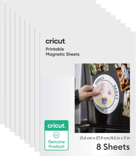 דפי מגנט להדפסה Printable Magnet Sheets (8 יחידות) Cricut