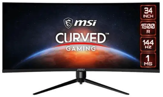 מסך גיימינג ''34 MAG342CQR MSI