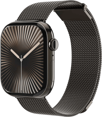 רצועה לשעון חכם Apple Watch Milanese Loop 2 - 44 | 45 | 46 | 49mm אפור גרניט Vonmählen