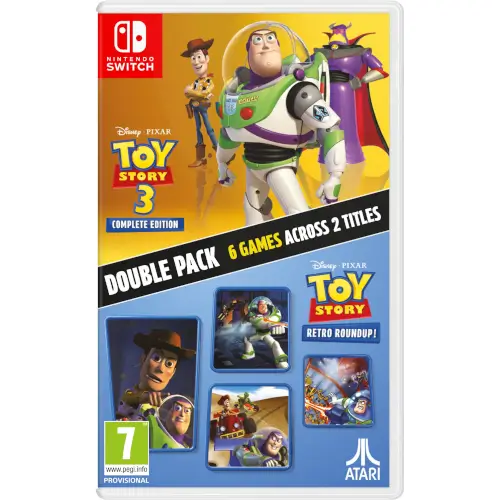 Toy Story: Retro Roundup! + Toy Story 3 Complete Edition Double Pack עבור Nintendo Switch Nintendo Switch