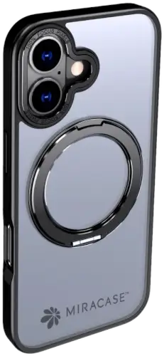 חיפוי לסמארטפון MIRARING שחור iPhone 17 Miracase