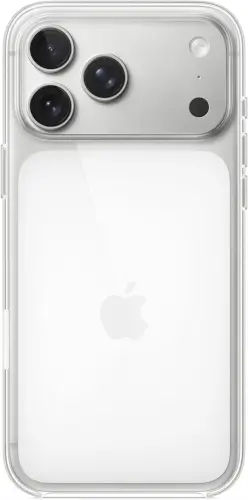 חיפוי שקוף מקורי עם MagSafe עבור iPhone 17 Pro Max Apple