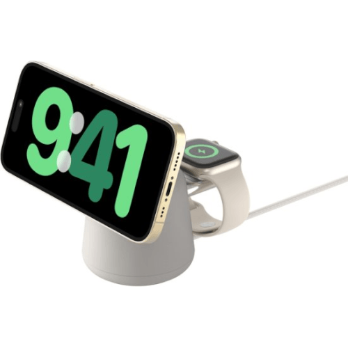 מעמד טעינה אלחוטי 2 ב-1 BoostCharge Pro 15W MagSafe Belkin