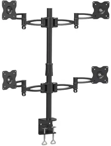 זרוע מתכווננת ל-4 למסכי מחשב 13" עד 29" M194 Barkan
