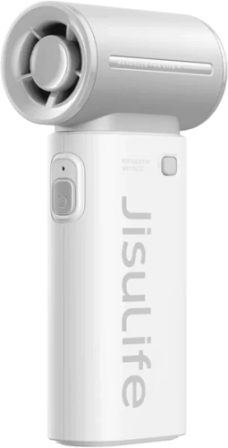 מאוורר ידני טורבו נייד Life9 5000mAh - אפור JisuLife