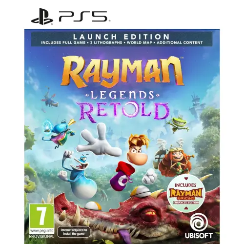 Rayman Legends Retold - Launch Edition עבור PlayStation 5 Playstation - PS5
