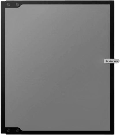 דלת זכוכית קדמית למדפסת Front Glass Door for P2S Bambu Lab