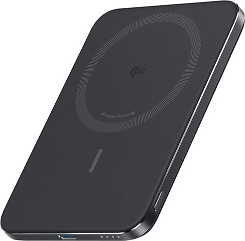 סוללת גיבוי מגנטית אלחוטית Nano Slim 5000mAh - שחור Anker