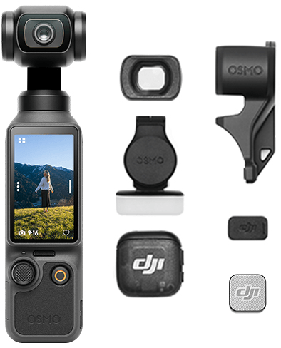 מצלמת גימבל Osmo Pocket 4 Creator Combo DJI