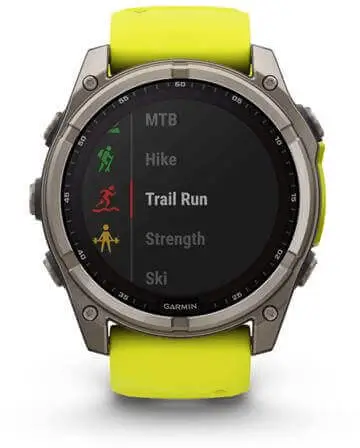 שעון חכם Fenix 8 Saphire Solar 51mm גרמין - Garmin
