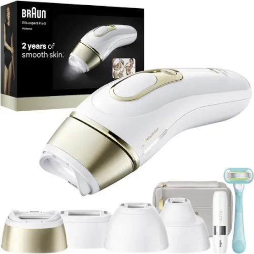מסיר שיער Silk expert Pro 5 PL5412 IPL - עם 5 שנות אחריות יבואן רשמי BRAUN