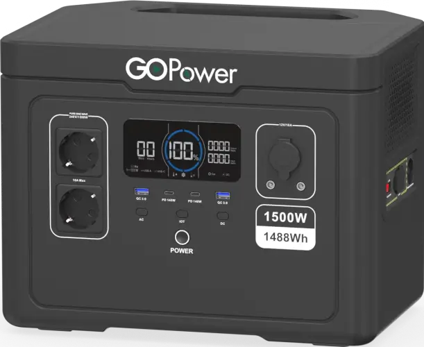 תחנת כוח ניידת P1500 GOPower
