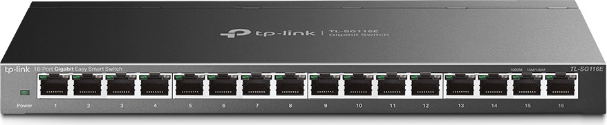 מתג 16 פורטים מנוהל TL-SG116E TP-Link