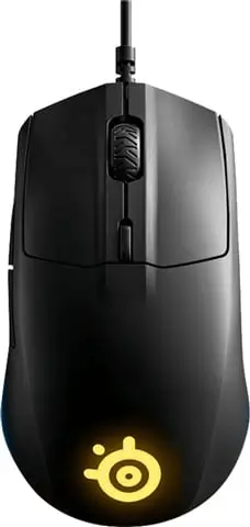 עכבר חוטי עיצוב ארגונומי קל משקל Rival3 SteelSeries