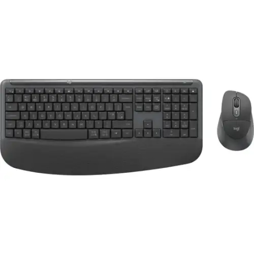 מקלדת ועכבר אלחוטיים Signature Comfort Plus MK880 Logitech