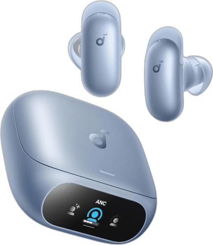 אוזניות אלחוטיות עם ביטול רעשים אקטיבי SoundCore Liberty 5 Pro - כחול Anker