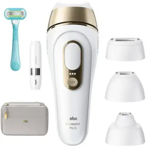 מסיר שיער Silk·expert Pro 5 PL5351 IPL - עם 5 שנות אחריות יבואן רשמי BRAUN