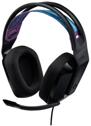 אוזניות גיימינג חוטיות G335 Logitech