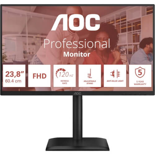 מסך מחשב "24 24E4U AOC