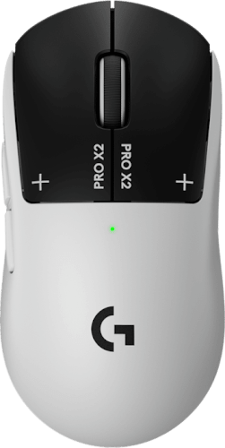 עכבר גיימינג אלחוטי PRO X2 SUPERSTRIKE - שחור\לבן Logitech G