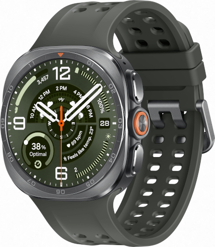 שעון חכם Galaxy Watch Ultra 2 LTE L715 - אפור\ירוק Samsung