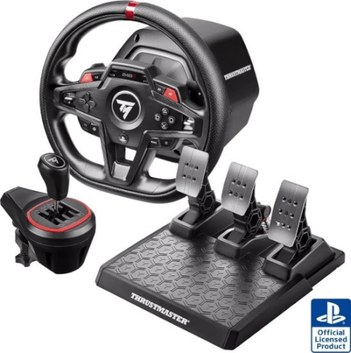 מארז הגה ודוושות עם שיפטר  T248R + TH8S Thrustmaster