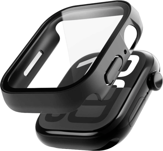 כיסוי לשעון חכם Apple Watch Thin Case For Series 10 46mm שחור Vonmählen