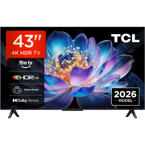 טלוויזיה חכמה "43 V6D 4K HDR TV TCL