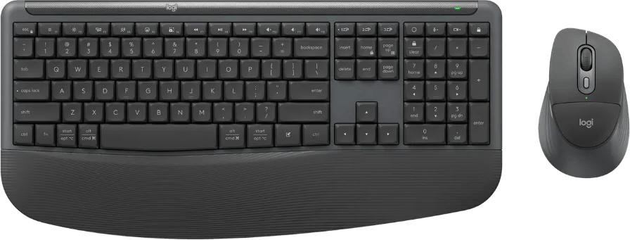 מקלדת ועכבר אלחוטיים Signature Comfort Plus MK880 Logitech