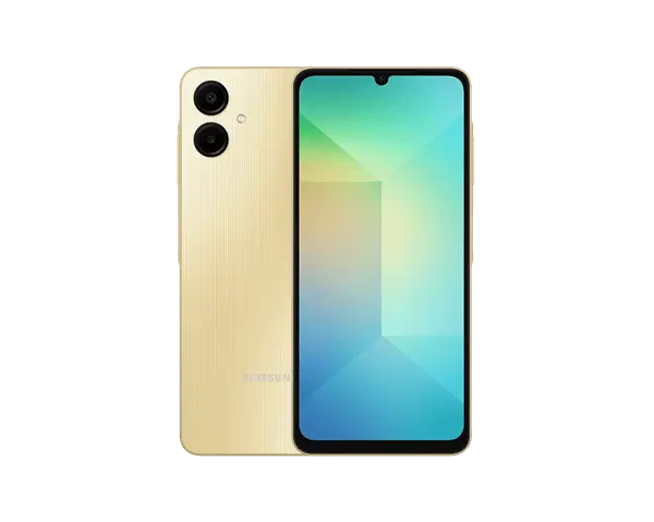 סמארטפון Galaxy A06 4GB+128GB זהב Samsung