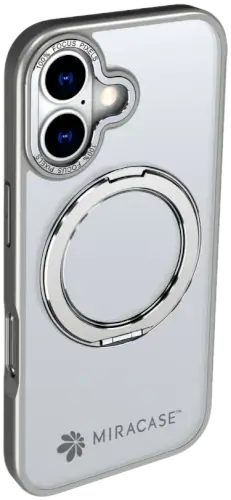 חיפוי לסמארטפון MIRARING אפור iPhone 17 Miracase