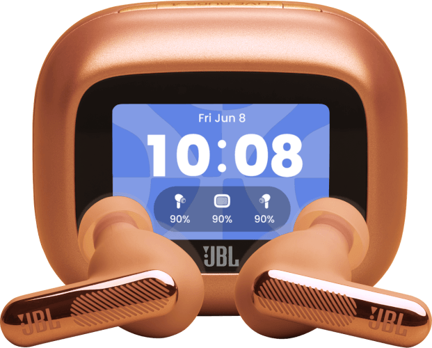 אוזניות אלחוטיות עם ביטול רעשים Live Beam 4 כתום JBL