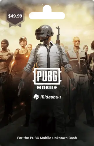 כסף וירטואלי Unknown Cash - 3850 Value PUBG Mobile