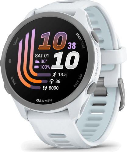 שעון ספורט חכם Forerunner 170 - לבן/תכלת גרמין - Garmin