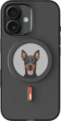 חיפוי לסמארטפון עם מסך Instant עבור iPhone 16 - שחור XTREM INNO